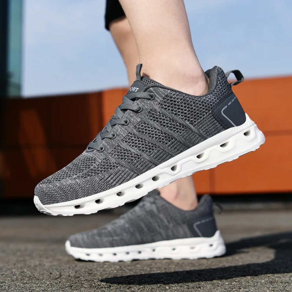 OrthoSport Hardloopschoenen | Lichtgewicht Herenschoenen met Schokabsorptie en Ademend Bovenwerk