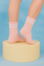 SEM Antislip pilates sokken dames – zachte grip sokken voor yoga & wintertraining