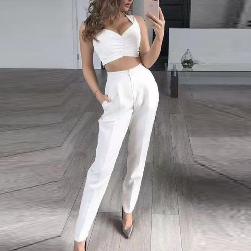 NoudsBlazer Set | 3-Delige Blazer Set met Top, Broek en Blazer voor een Tijdloze Look