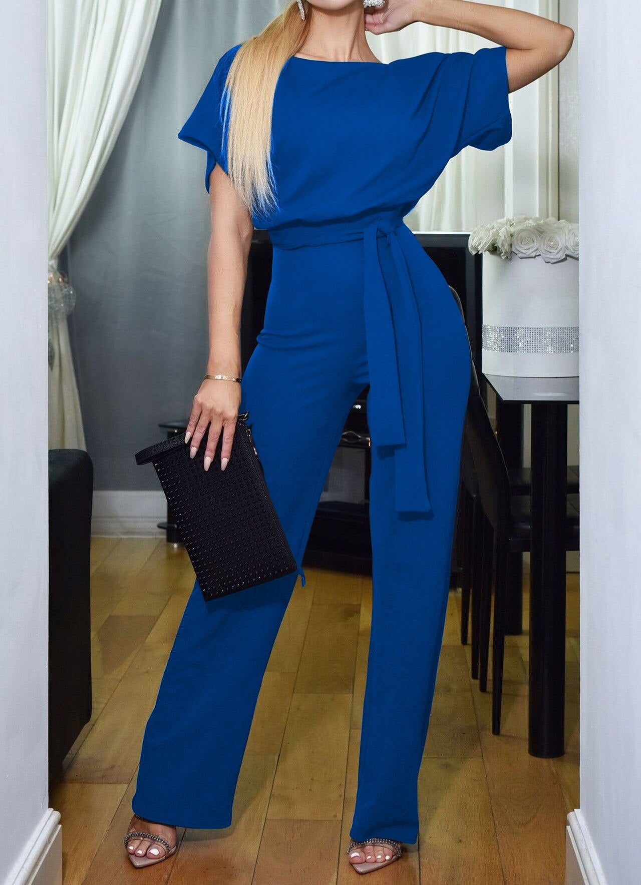 Alessia Jumpsuit | Elegante Dames Jumpsuit met Hoge Taille en Comfortabele Pasvorm
