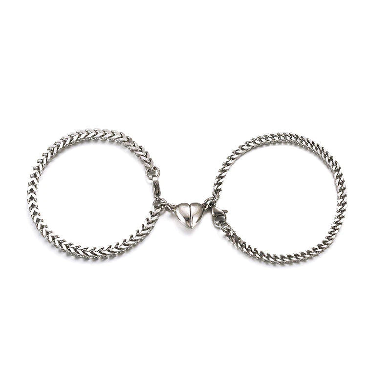 Eternity Bond Bracelet | Luxe Roestvrijstalen Armband met Verbonden Design voor Liefde en Vriendschap