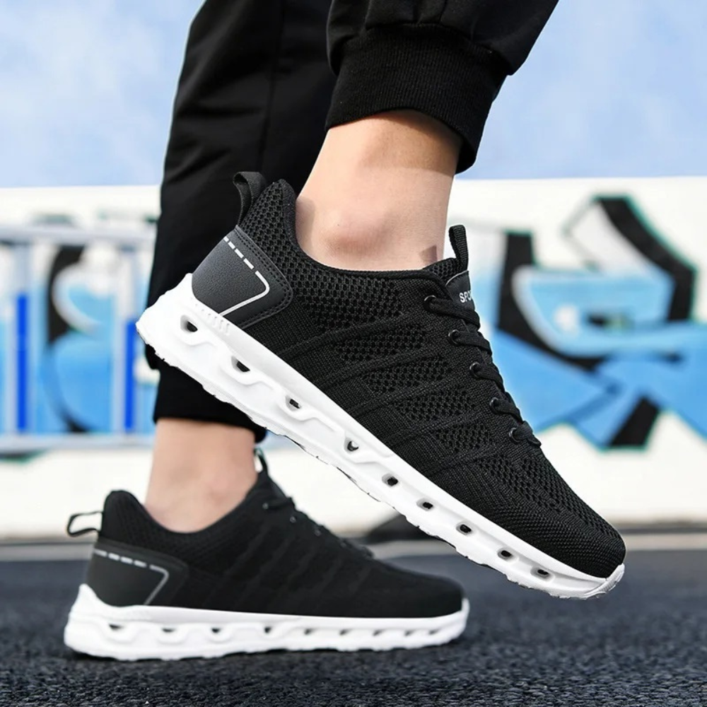OrthoSport Hardloopschoenen | Lichtgewicht Herenschoenen met Schokabsorptie en Ademend Bovenwerk