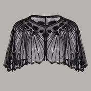 Lina | Sjaal met mooie versiering om jurk te verrijken