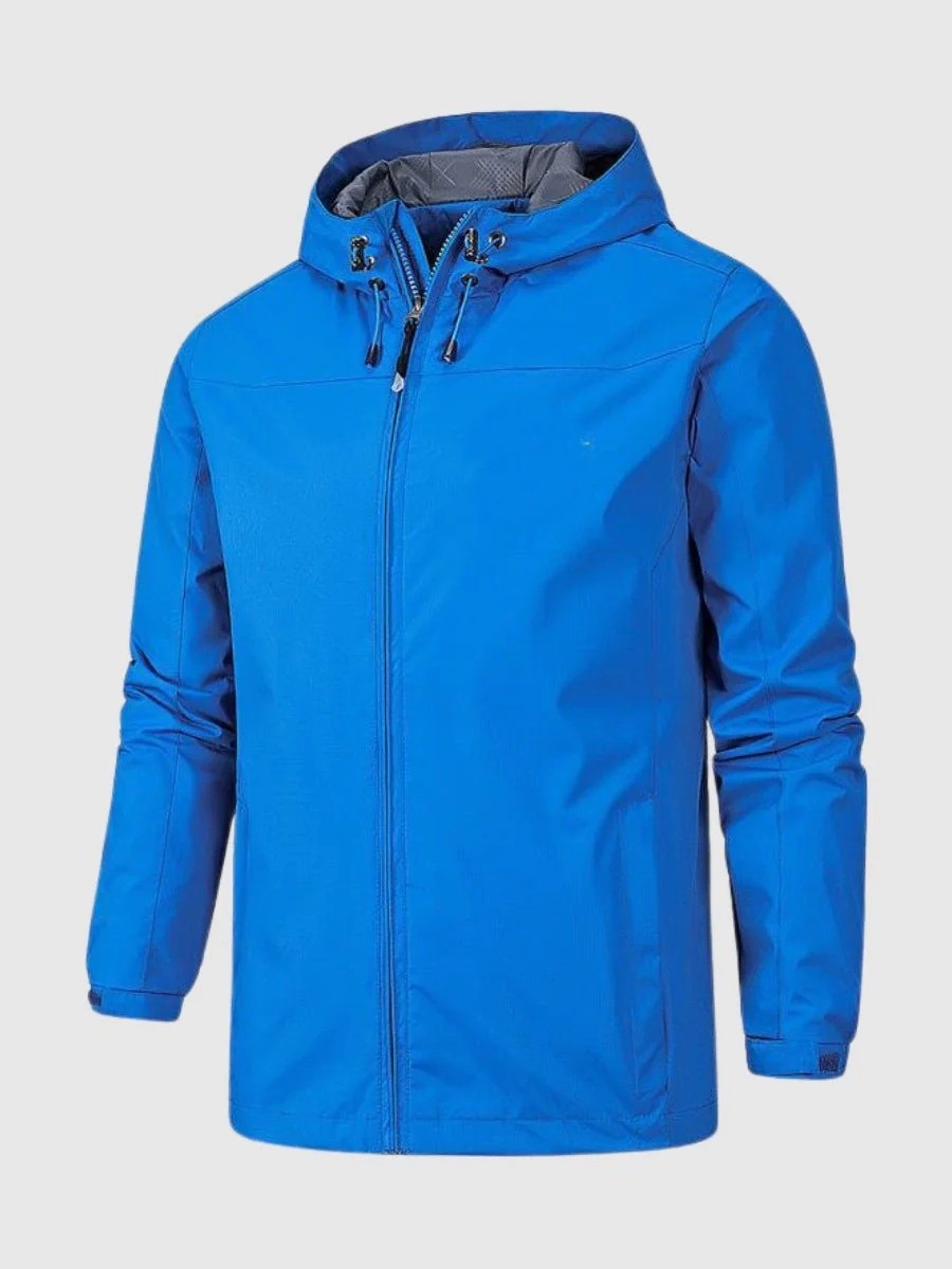 Heren Jacket met Capuchon en Volledige Rits