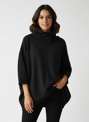 Bianca Dames coltrui van hoogwaardig materiaal – elegante gebreide trui met comfortabele pasvorm