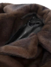 Serena Lange kunstbont jas dames – warme imitatiebont winterjas voor koude dagen