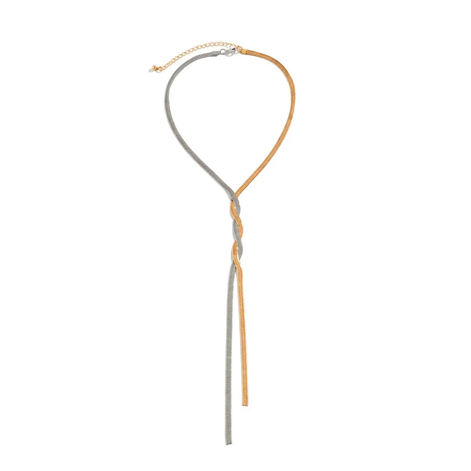 Isabella Bellucci | Verstelbare Slangenketting in Goud of Zilver