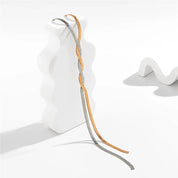 Isabella Bellucci | Verstelbare Slangenketting in Goud of Zilver