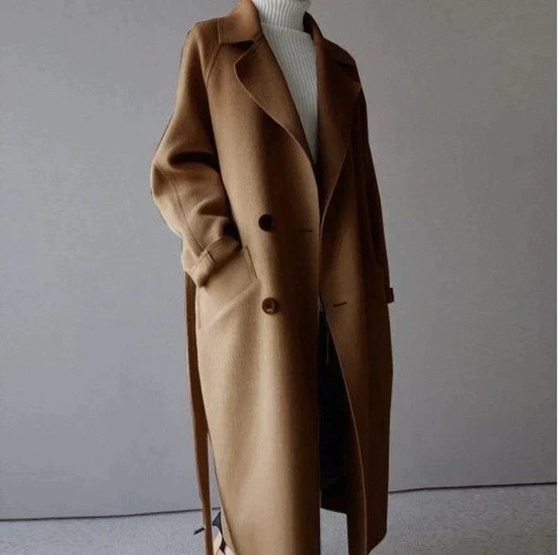 Isabella Moretti | Lange Dames Trenchcoat
