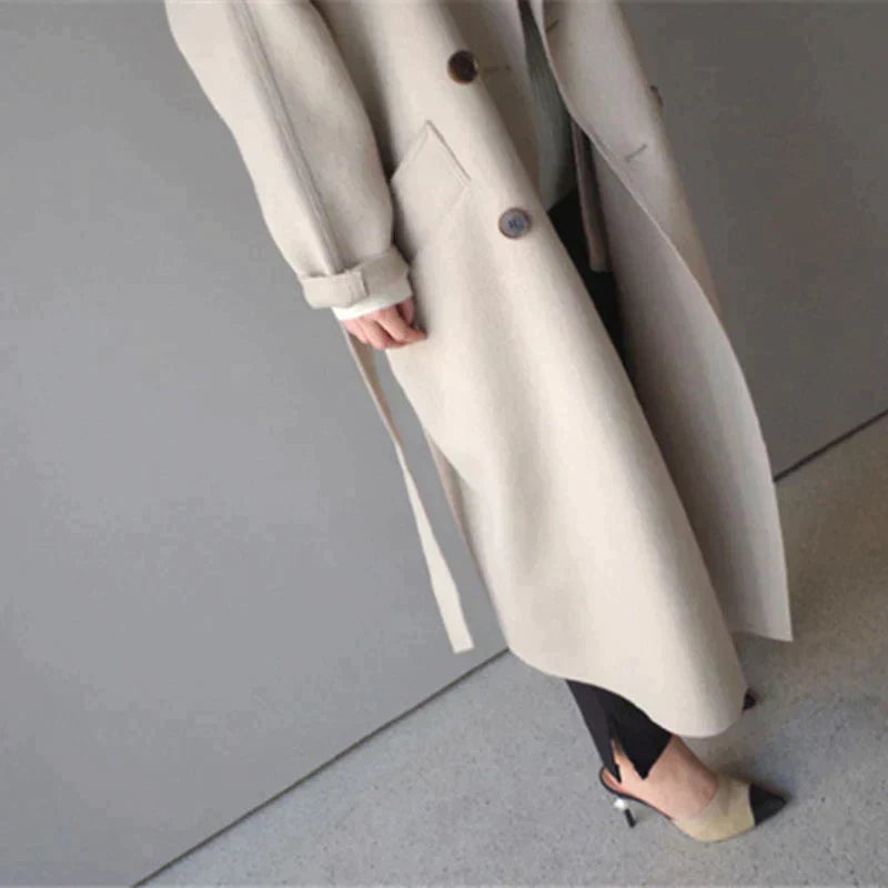 Isabella Moretti | Lange Dames Trenchcoat