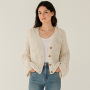 Camille Dupont | Luxe Dames Vest met Open Voorzijde