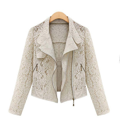 Alcott Jas | Korte Damesjas met Kant, Ritssluiting en Elegante Flair