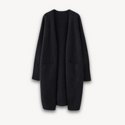 Lange Dames Cashmere Cardigan – Luxueus Vest met Open Voorkant voor Voorjaar en Zomer | Elisabetta Morelli