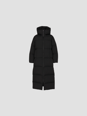 Elena Lange gewatteerde damesmantel met capuchon – warme winterjas met rits