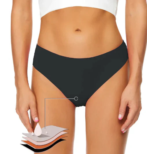 Abha Menstruatieslip | Lekvrije & Comfortabele Onderbroek met Antibacteriële Bescherming