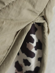 Tussenjas Dames Luipaard Print | Gewatteerde Jas Luxe En Trendy – Leona Valli