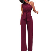 Alessia Romano | Liv Dames Jumpsuit met Één Schouder