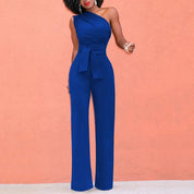 Alessia Romano | Liv Dames Jumpsuit met Één Schouder