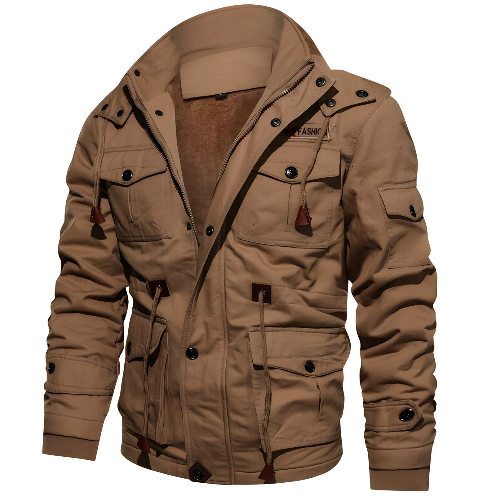 Maxim Winterjas | Militaire Waterafstotende Jas voor Heren met Warme Fleece Voering