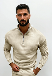 Lorenzo Lorietti | Luxe Herentrui met Korte Rits en Tijdloze Stijl