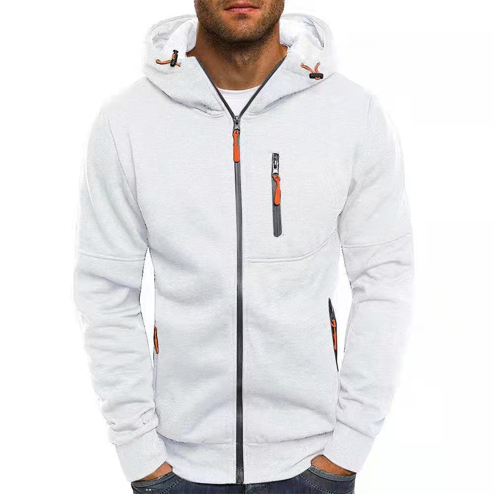 Lorenzo Valenti hoodie | Wollen Heren Hoodie Vest Met Rits