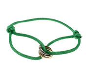 Infinity Elegance Armband | Verstelbare Koordarmband met Oneindigheidssymbool