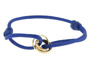 Infinity Elegance Armband | Verstelbare Koordarmband met Oneindigheidssymbool