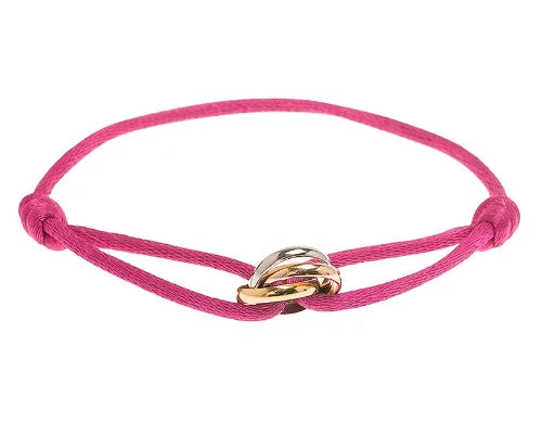 Infinity Elegance Armband | Verstelbare Koordarmband met Oneindigheidssymbool