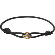 Infinity Elegance Armband | Verstelbare Koordarmband met Oneindigheidssymbool