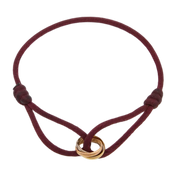 Infinity Elegance Armband | Verstelbare Koordarmband met Oneindigheidssymbool