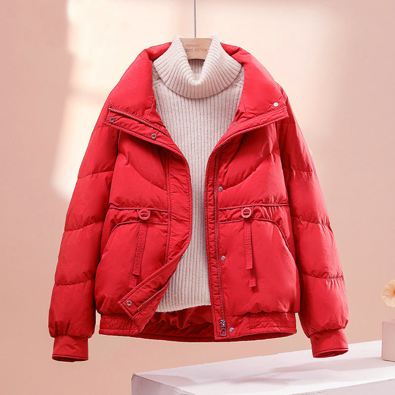Camilla Quilted Puffer | Relaxed Fit Damesjas met Hoge Kraag en Gewatteerd Design
