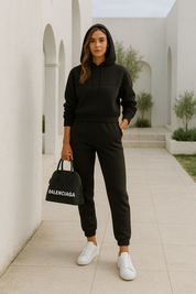 Amara Set | Luxe Hoodie- en Joggingpak met Oversized Fit en Minimalistisch Design