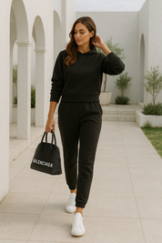 Amara Set | Luxe Hoodie- en Joggingpak met Oversized Fit en Minimalistisch Design