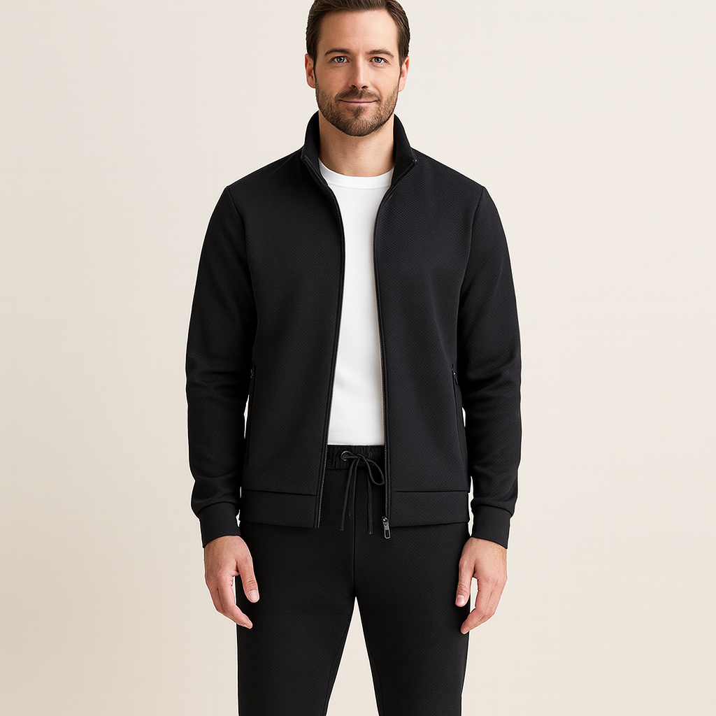 Luca Ferranti | Comfortabel Slim Fit Trainingspak voor heren