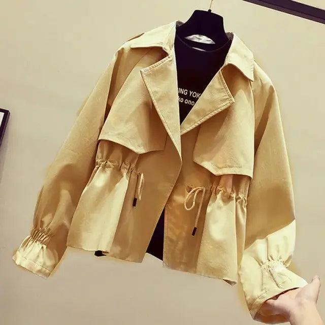 Alexa Trenchcoat | Klassieke Dames Trenchcoat met Kapkraag en Waterafstotend Materiaal