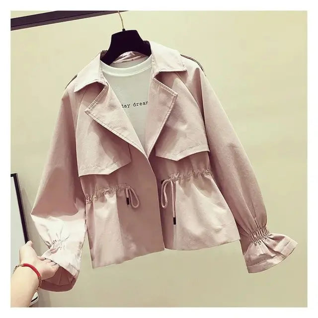 Alexa Trenchcoat | Klassieke Dames Trenchcoat met Kapkraag en Waterafstotend Materiaal