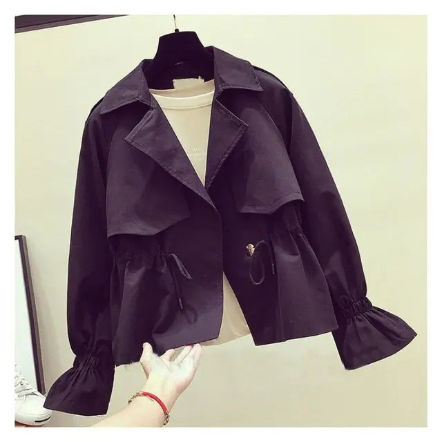 Alexa Trenchcoat | Klassieke Dames Trenchcoat met Kapkraag en Waterafstotend Materiaal