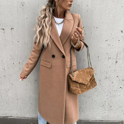 Adriana - Luxe Tweed Plaid Jas | Elegante Damesjas met Tijdloos Ruitmotief en Knoopsluiting