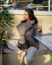 Valentina Blazer | Cropped Blazer met Oversized Mouwen en Gestructureerd Design voor City Looks