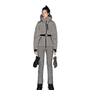 Valeria Winterjas | Warme Damesjas met Hoge Kraag en Tailleceintuur