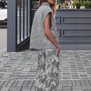 Giulia Bodywarmer | Lichtgewicht Dames Weste met Steppdesign en Hoge Kraag