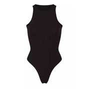 Sofia Bodysuit | Dames Bodysuit met Hoge Kraag en Minimalistisch Design