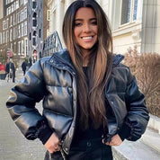 Giulia Donzen Jas | Korte Dames Winterjas met Lichtgewicht Vulling en Waterafstotende Afwerking