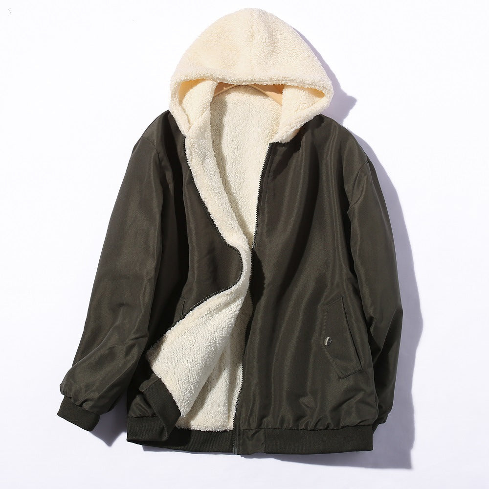 Elena Fleecejas | Warme Dames Jas van Zacht Fleece met Capuchon en Waterafstotende Afwerking