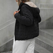 Chiara Gewatteerde Jas | Warme Dames Winterjas met Capuchon en Waterafstotende Afwerking