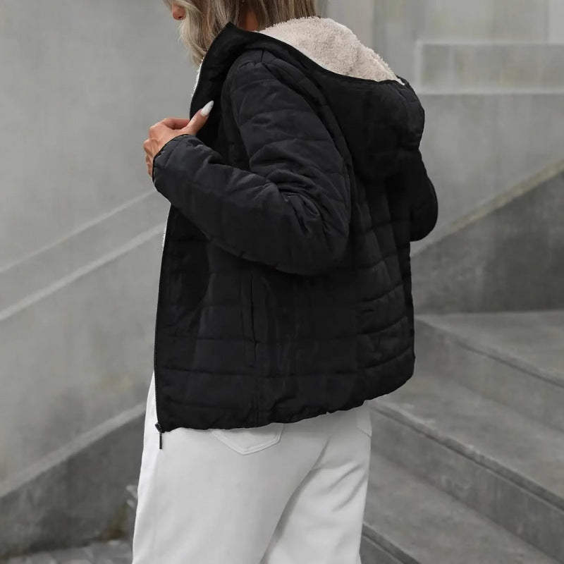 Chiara Gewatteerde Jas | Warme Dames Winterjas met Capuchon en Waterafstotende Afwerking