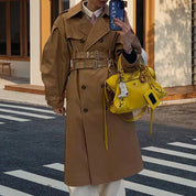 Lucia Trenchcoat | Waterafstotende Damesjas met Tailleceintuur en Elegante Details