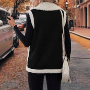 Valentina Wendejas voor Dames | Zachte Omkeerbare Jas met Warme Binnenkant en Praktische Zakken