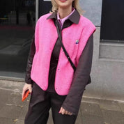 Serena Fleece vest dames – comfortabel en stijlvol damesvest voor elk seizoen