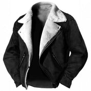 Matteo Suede Jacket | Herenjas met Shearling Voering en Gestructureerde Pasvorm
